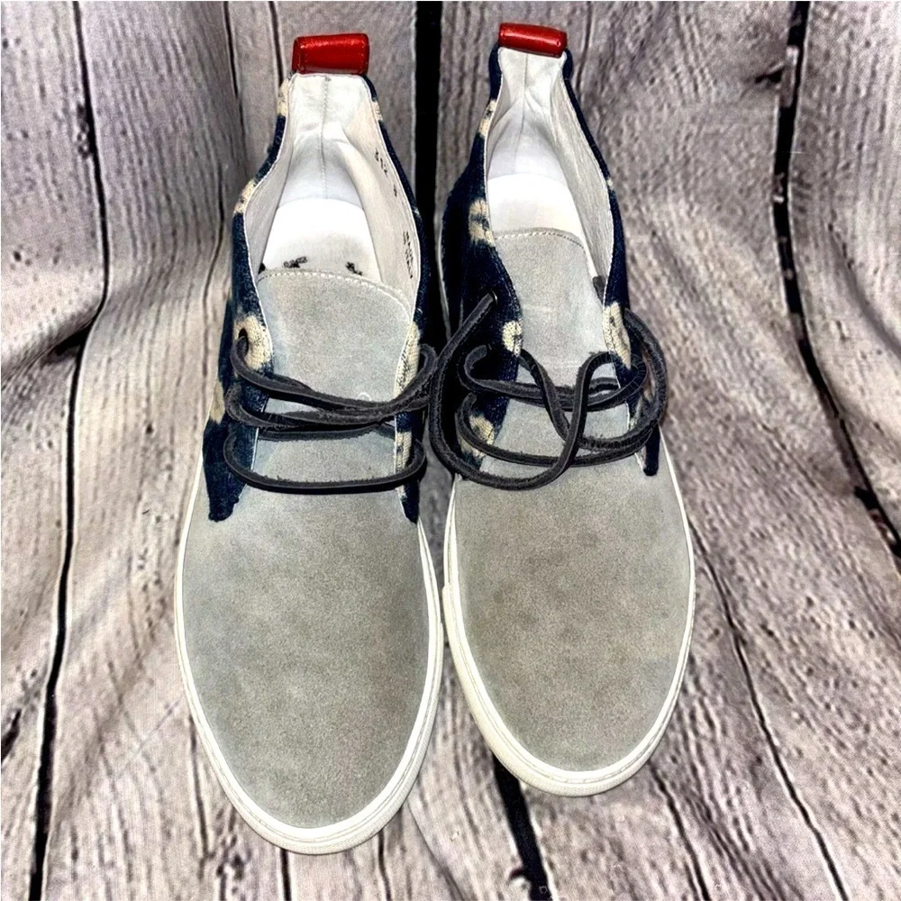 Del Torro Chukka High Top Sneaker Men’s Suede Lace Up Round Toe Shoes Size 8